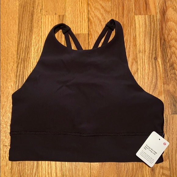 lululemon athletica Other - NWT! Lululemon Energy Bra High Neck Rib